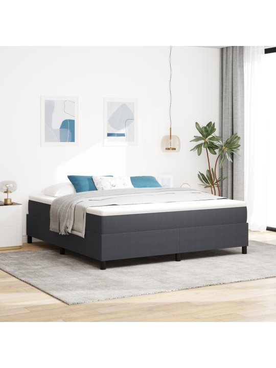 Box spring voodi tumedashall super king korduroo kangas