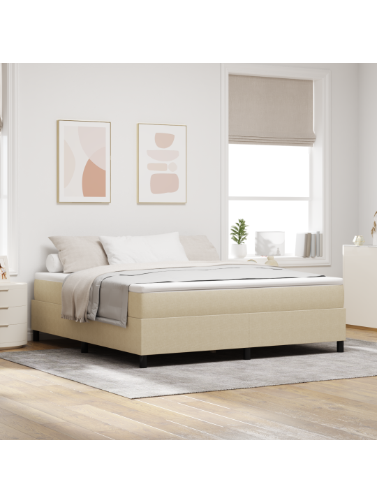 Box spring voodi hele roheline hall super king sametkangas