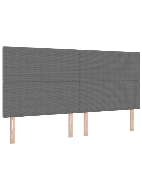 Kastipeadi koos madratsiga hall 200x200 cm korkkangas