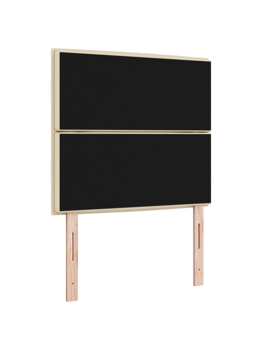 Voodiots joonte disain kreemjas 100 cm kangas
