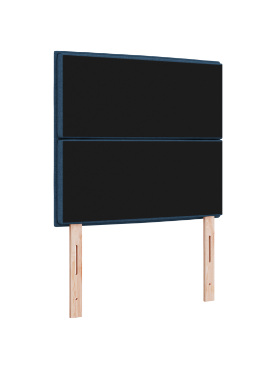 Voodiots joonte disain sinine 100 cm kangas
