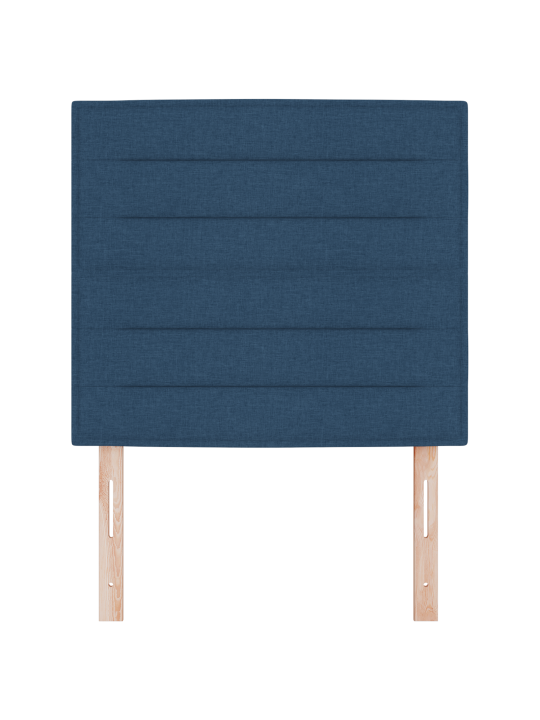 Voodiots joonte disain sinine 100 cm kangas