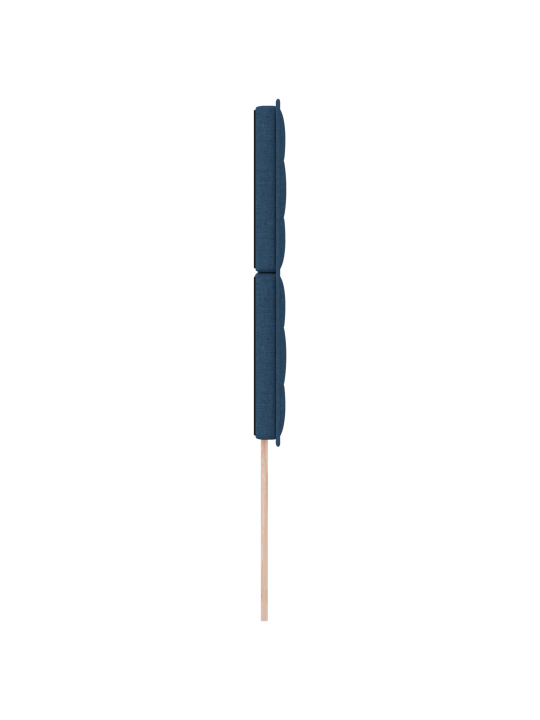 Voodiots joonte disain sinine 100 cm kangas
