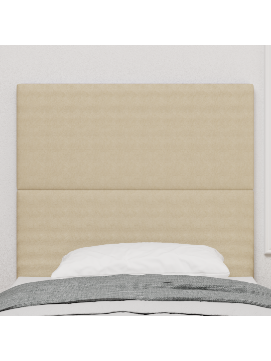 Voodipeatsi lihtne disain heledat roheline hall 100 cm corduroy kangas