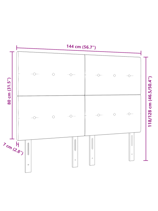 Peatsurlekangast nööriga tumepruun 140 cm