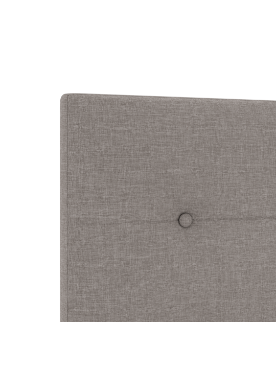 Voodipeats nuppudega taupe 140 cm kangas