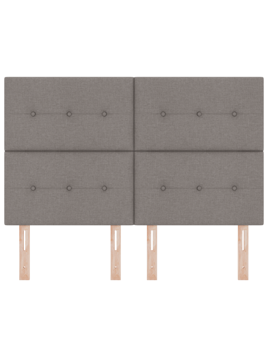 Voodipeats nuppudega taupe 140 cm kangas