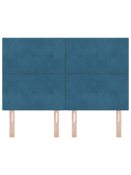 Peatsurface nupud tufted tumedat sinine 140 cm samet