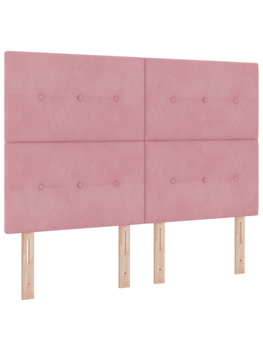 Peatoed nuputufting roosa 140 cm samet