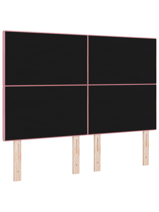 Peatoed nuputufting roosa 140 cm samet
