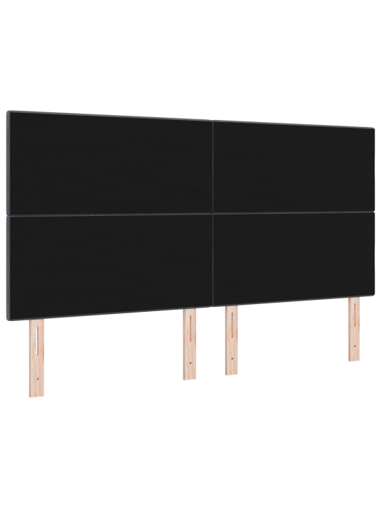 Voodipeats nööpidega tumehall 180 cm samet