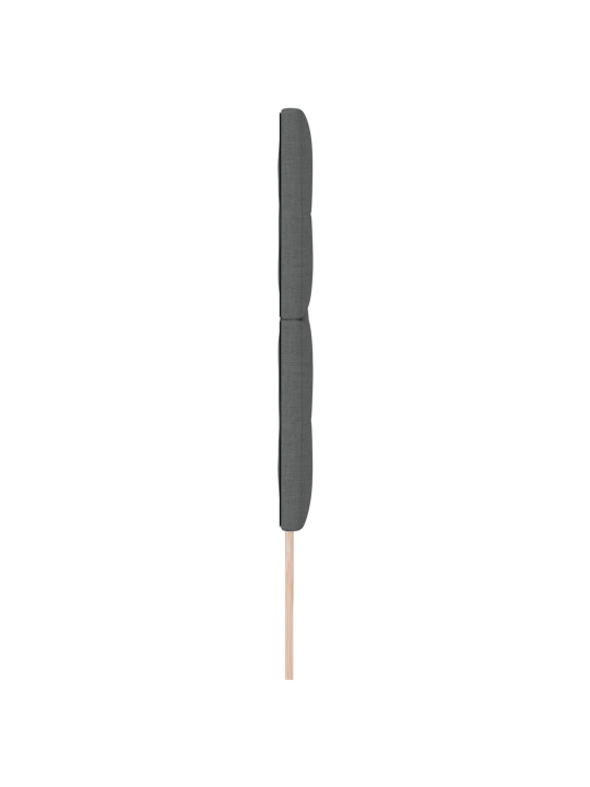 Peatoe nööpidega tumedashall 200 cm riie
