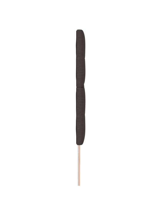 Voodipeatsi nuppudega tootmine tumepruun 200 cm kanga