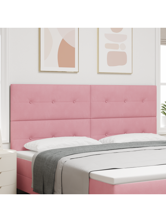 Peatoe button tufted roosa 200 cm samet