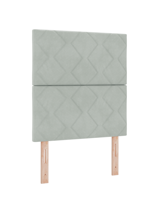 Voodiots diamantplokkide disain helehall 80 cm satiin