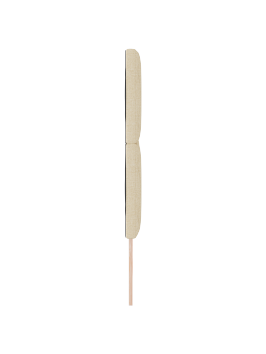 Voodiots teemantplokkide kujundus kreemjas 140 cm kkangas
