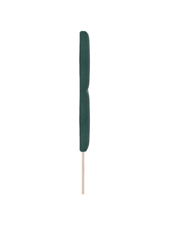 Voodiots teemantplokki disain tume roheline 160 cm samet