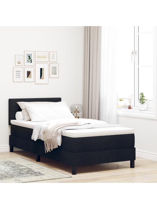 Põhjatoe voodi kategoorias mattress must 90x190 cm kudu