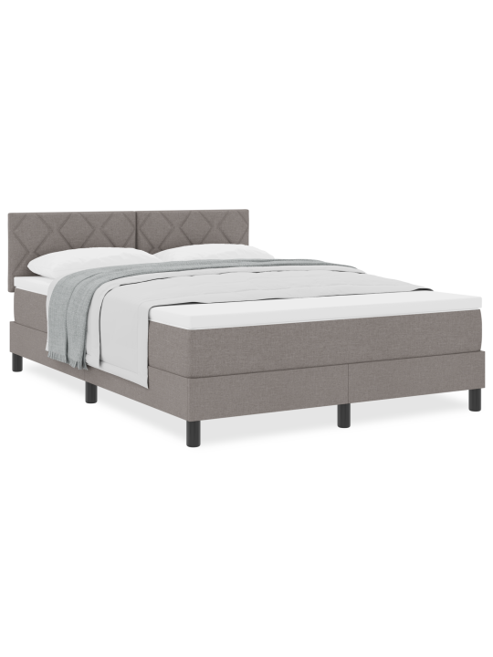 Karupadi koos madratsiga taupe 140x190 cm kangas