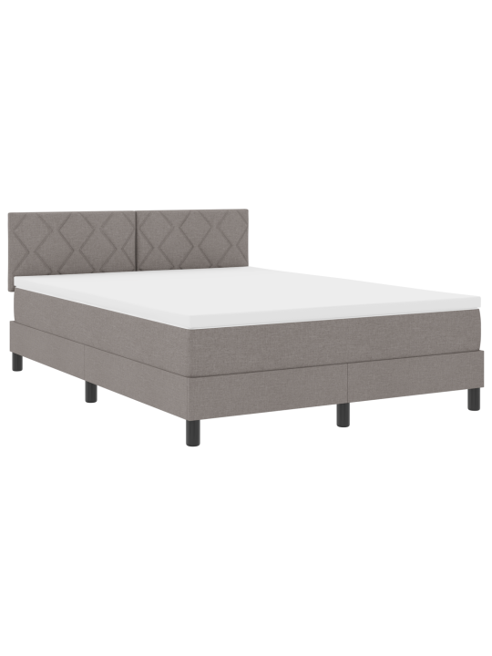 Karupadi koos madratsiga taupe 140x190 cm kangas