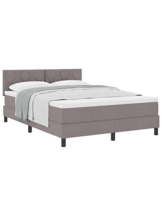 Karupadi koos madratsiga taupe 140x190 cm kangas